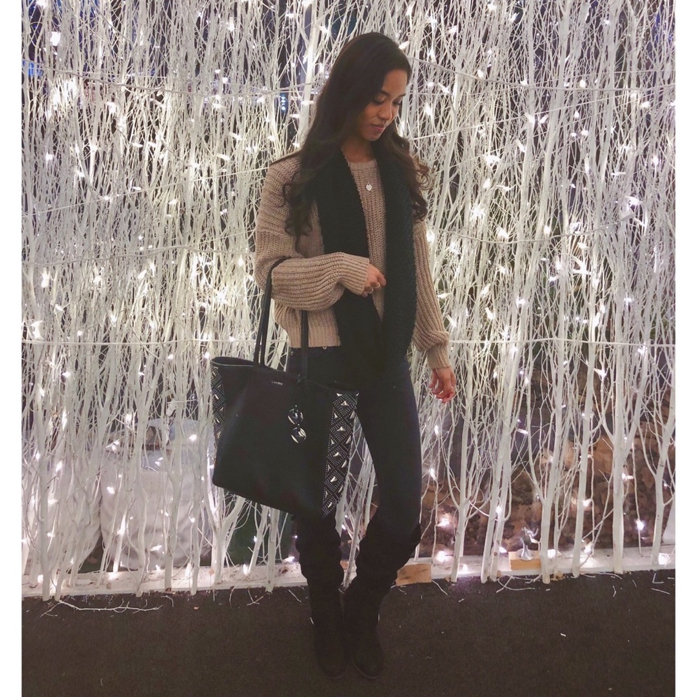 CK BLACK STUDDED TOTE 🖤 - Picture 11 of 11